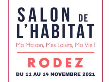 Nous serons présent au Salon de l'Habitat de Rodez ! 
Venez nombreux !