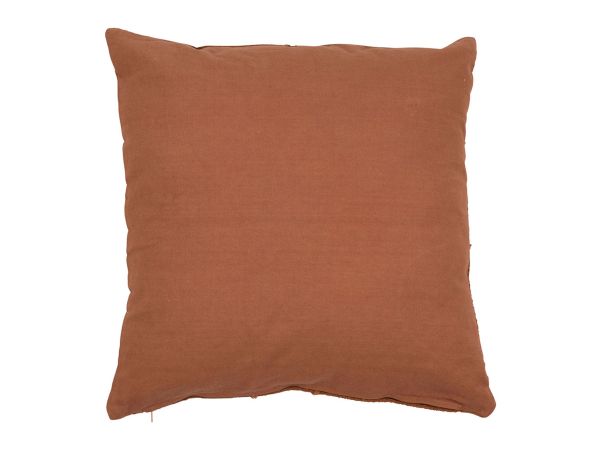 Coussin Arty terracotta 45x45 
